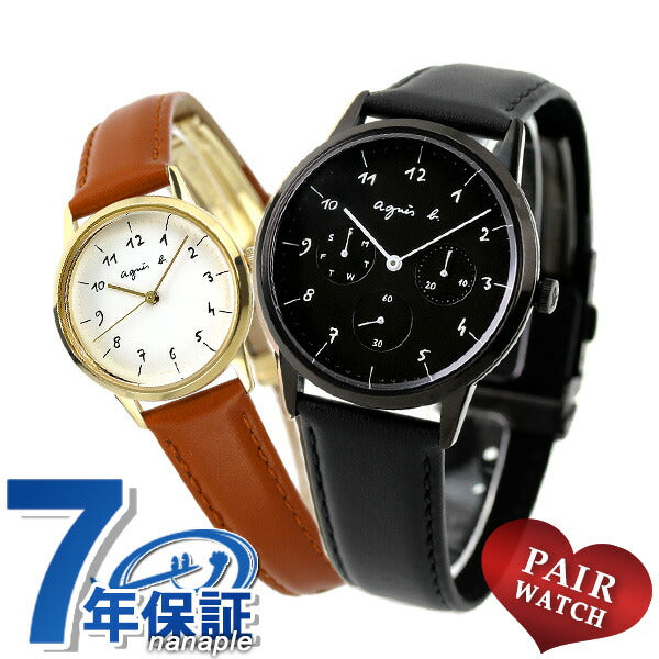 Pairwatch Couple Couple Agnes Bee Watch Men&