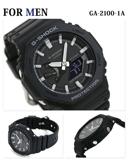 PAIRWATCH G SHOCK ANADIGI男士女士观看GA-2100-1A GMA-S2100-7A G-Shock Pair-casio41