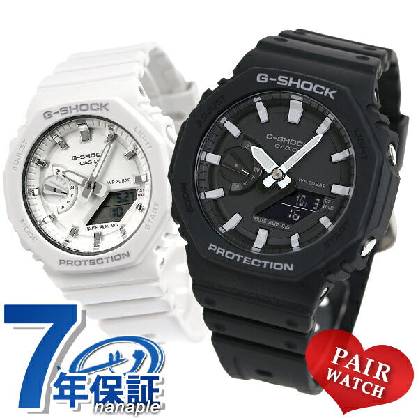 PAIRWATCH G SHOCK ANADIGI男士女士观看GA-2100-1A GMA-S2100-7A G-Shock Pair-casio41