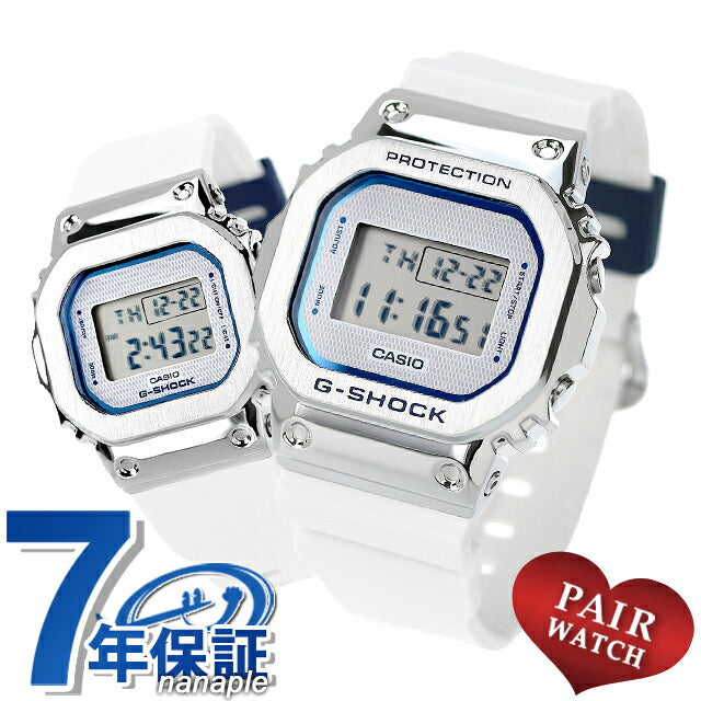 ペアウォッチ カシオ Gショック 夫婦 カップル 名入れ 刻印 メンズ レディース 腕時計 ブランド お揃い G-SHOCK GM-5600LC-7DR GM-S5600LC-7DR pair-casio56