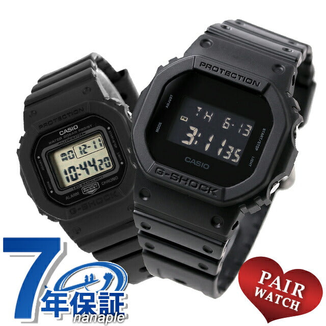 PairWatch Casio G Shock男士女士观看品牌G-Shock DW-5600BB-1DR GMD-S5600BA-1DR PAIR PAIR PAIR PAIR PAIR PAIR PAIRP