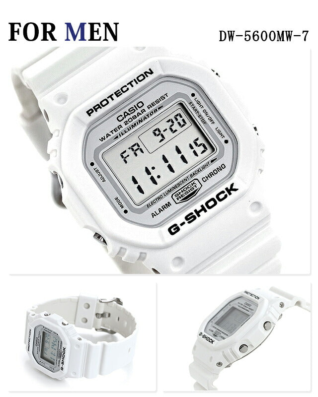 PairWatch Casio G Shock男士女士观看品牌G-Shock DW-5600MW-7DR GMD-S5600BA-1DR Pair Pair Pair-casio63