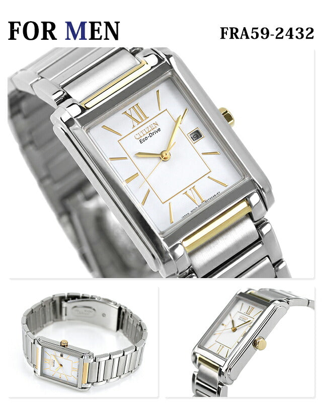 PairWatch Citizen观看男士女士观看品牌夫妇夫妇名称检查公民FRA59-2432 FRA36-2432 Pair-Citizen59