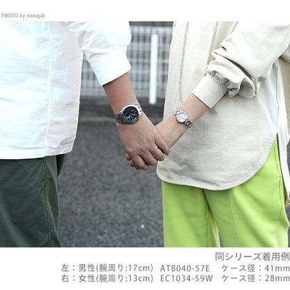 pairwatch citisen atessa cross sea夫妇夫妇名字插入男士女士观看品牌匹配的公民XC Pair-citizen71