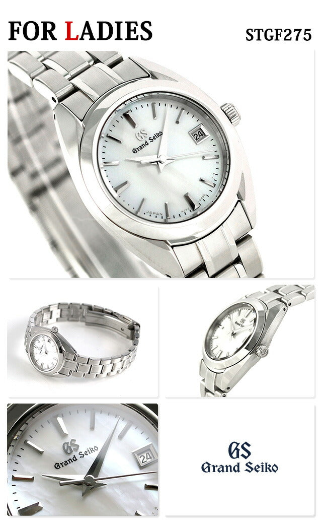 一对观看精工 大精工 日本石英男士女士观看品牌SBGP009 STGF275 Seiko Pair Plock gs16