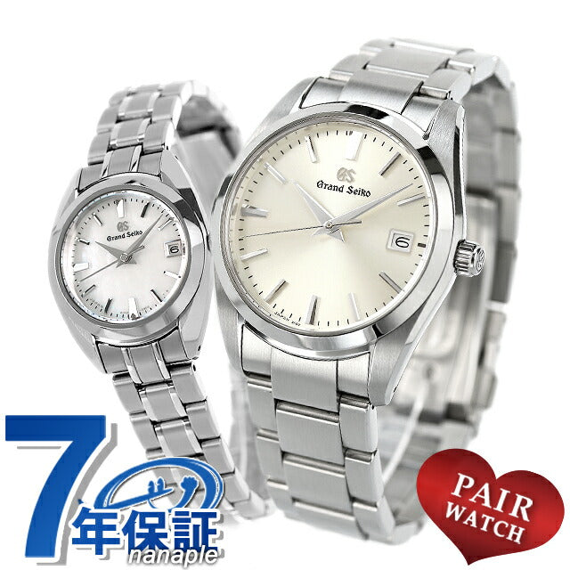 一对观看精工 大精工 日本石英男性女士观看品牌SBGX263 STGF275 Seiko Pair Clock Pair Clock gs20