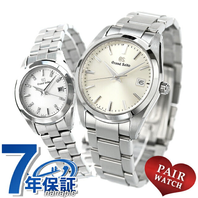 Pair Watch Grand Seiko Couple Couple Name Name Stamp Quartz Men Ladies Ladies Watch Brand SEIKO SBGX263 SBGX263 STGF273 PAIR-GS30