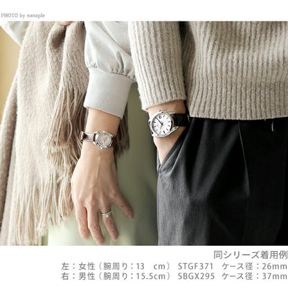 グランドセイコー ヘリテージ コレクション クオーツ 腕時計 ブランド レディース ダイヤモンド 革ベルト SEIKO STGF371 STGF371