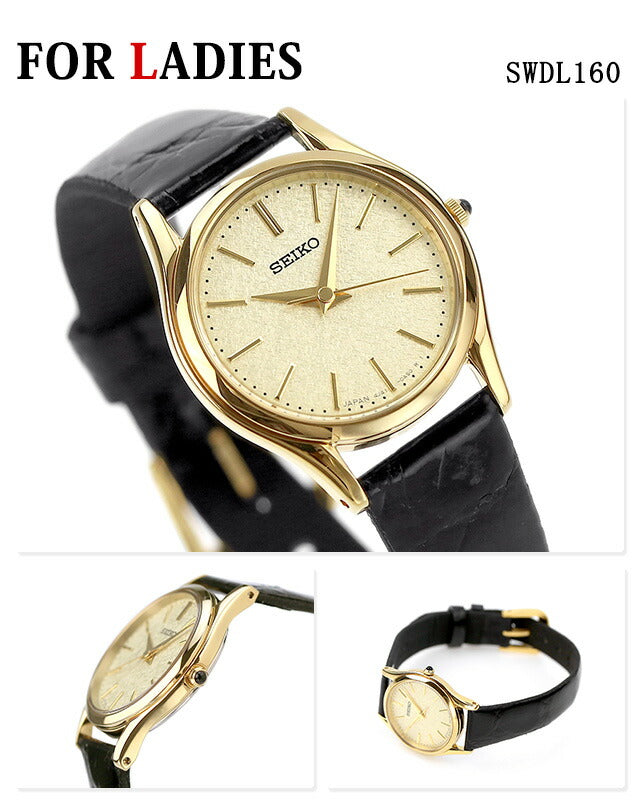 PairWatch Seiko Dolce＆Exceline几对夫妇夫妇夫妇女士观看品牌名称雕刻Seiko Pair-Seiko99