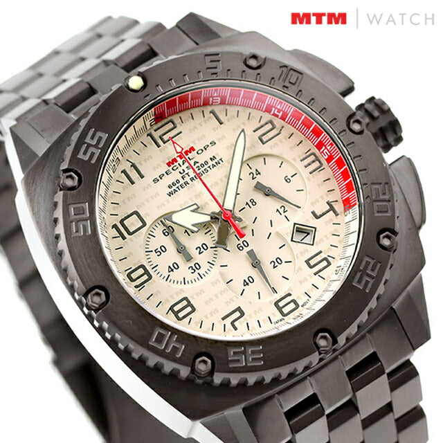 エム ティー エム PATRIOT クオーツ 腕時計 ブランド メンズ MTM PAT-TBK-TAN1-MBTI アナログ PAT-TBK-TAN1-MBTI