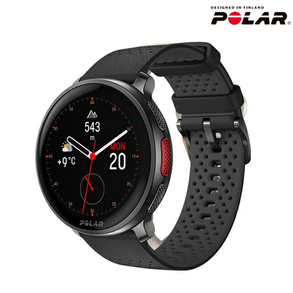 ポラール Vantage V3 S-L スマートウォッチ ブランド メンズ レディース Bluetooth POLAR 900108890 デジタル ナイトブラック 黒 PLR-900108890