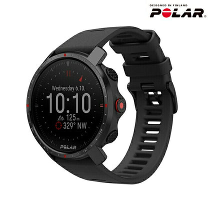 ポラール GRIT X PRO ブラック M/L スマートウォッチ メンズ レディース プレミアム アウトドアスポーツ Bluetooth POLAR 90085773 記念品 プレゼント ギフト PLR-90085773