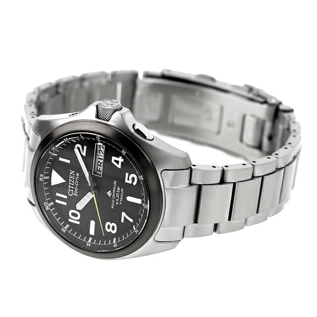 Citizen Premaster Eco Drive Solar Radio Titanium Men&