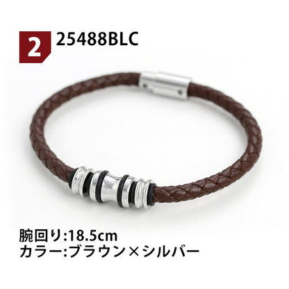 ポリス ブレスレット 革ひも バングル ステンレス メンズ 男性用 アクセサリー police-bracelet