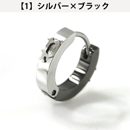 ポリス ピアス メンズ ブランド ステンレススチール フープ 片耳用 アクセサリー 選べるモデル POLICE-EARRINGS1