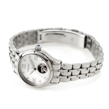 シチズン コレクション メカニカル オープンハート 自動巻き 腕時計 ブランド レディース オープンハート CITIZEN COLLECTION PR1040-88A アナログ シルバー PR1040-88A