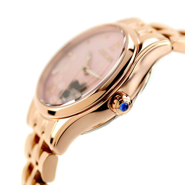 シチズン コレクション 桜 自動巻き 腕時計 ブランド レディース 数量限定モデル オープンハート CITIZEN COLLECTION PR1042-82Y アナログ ピンクグラデーション PR1042-82Y