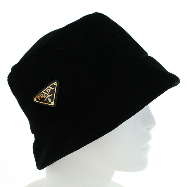 Prada Hat Ladies品牌Prada Velluto Bis课程意大利1HC137 Nero黑色配件可选型号PRA1HC137F