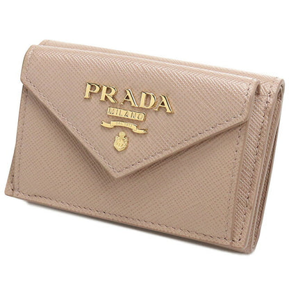プラダ 三つ折り財布 レディース ブランド PRADA イタリア 1MH021 CIPRIA　ベージュ系 財布 PRA1MH021041