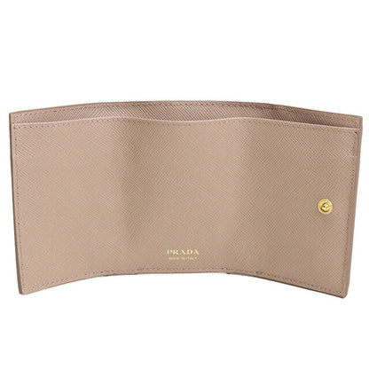 プラダ 三つ折り財布 レディース ブランド PRADA イタリア 1MH021 CIPRIA　ベージュ系 財布 PRA1MH021041