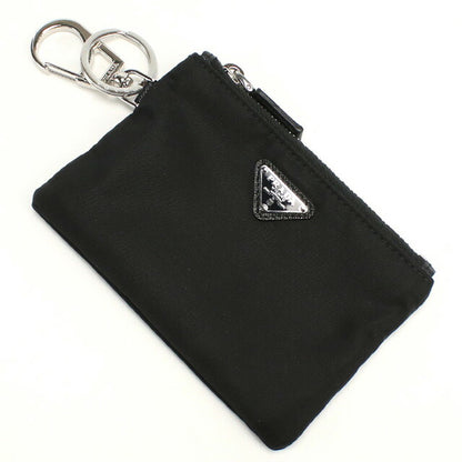 プラダ キーリング付小銭入れ メンズ ブランド PRADA イタリア 2TT117 NERO ブラック 財布 PRA2TT117011