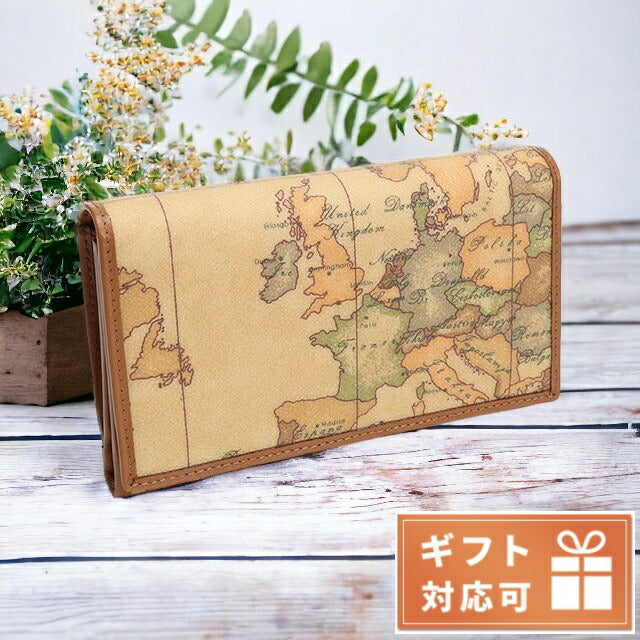 プリマクラッセ 三つ折り財布 ユニセックス PVC カーフ インド W021 NATURAL ベージュ系 マルチカラー 財布 PRCW021011