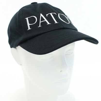 Patu Cap Ladies Brand PATOU Cotton 100% Bulgaria AC0400132 Black Black Hat PTUAC0400132A