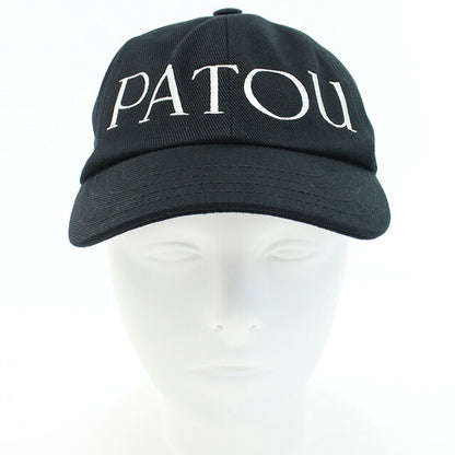 Patu Cap Ladies Brand PATOU Cotton 100% Bulgaria AC0400132 Black Black Hat PTUAC0400132A