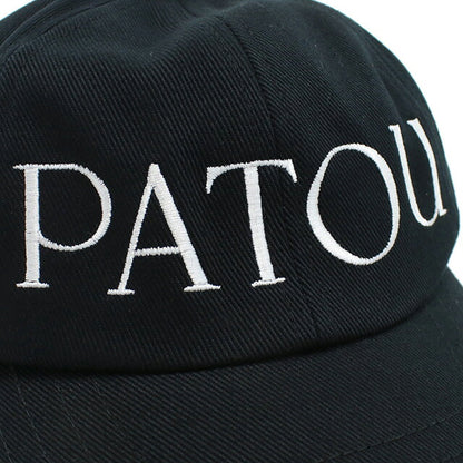 Patu Cap Ladies Brand PATOU Cotton 100% Bulgaria AC0400132 Black Black Hat PTUAC0400132A