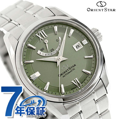 オリエントスター コンテンポラリーコレクション スタンダード 自動巻き 腕時計 ブランド メンズ ORIENT STAR RK-AU0107E アナログ グリーン 日本製 RK-AU0107E