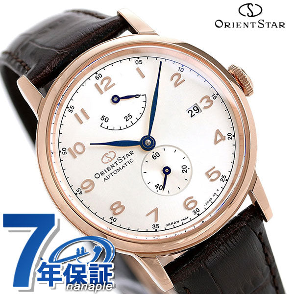 オリエントスター クラシック パワーリザーブ 38mm 自動巻き 機械式 RK-AW0003S Orient 腕時計 革ベルト RK-AW0003S