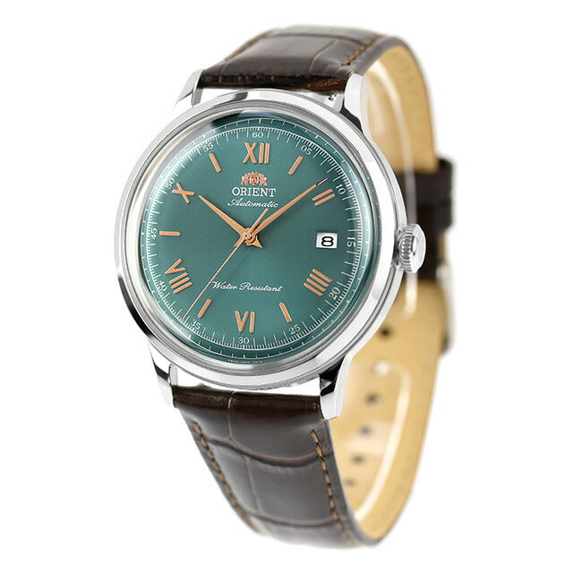 オリエント クラシック バンビーノ Orient Bambino 自動巻き 腕時計 ブランド メンズ ORIENT CLASSIC RN-AC0023E アナログ グリーン ブラウン RN-AC0023E