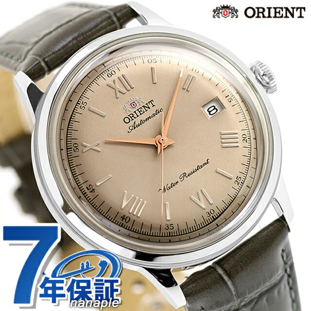 オリエント クラシック バンビーノ Orient Bambino 自動巻き 腕時計 ブランド メンズ ORIENT CLASSIC RN-AC0025N アナログ ベージュ グレー RN-AC0025N