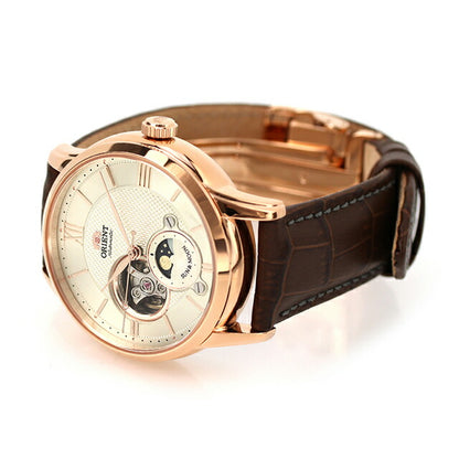 Orient Watch品牌经典Sun＆Moon Semis Semis Celton 42mm RN-AS0002S男士