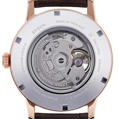 Orient Watch品牌经典Sun＆Moon Semis Semis Celton 42mm RN-AS0002S男士