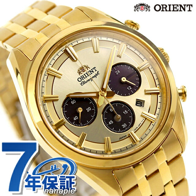 オリエント コンテンポラリー コンテンポラリー ソーラーパワード クロノグラフ ソーラー 腕時計 ブランド メンズ ORIENT CONTEMPORARY RN-TX0301G アナログ RN-TX0301G
