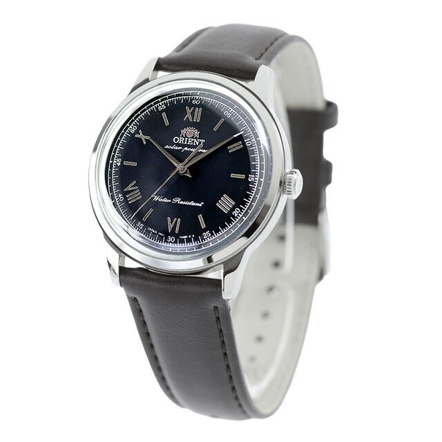 オリエント クラシック バンビーノ Orient Bambino 38 ソーラーパワード 腕時計 ブランド メンズ ORIENT CLASSIC RN-WK0004L アナログ ブラック ブラウン 黒 RN-WK0004L
