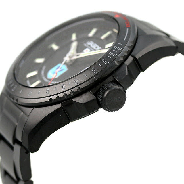 Kentex Watch Brand Aviation Rescue独家AGS Quartz男士重印型号有限型号替换皮带S778X-02模拟黑色黑色黑色黑色黑色黑色日本