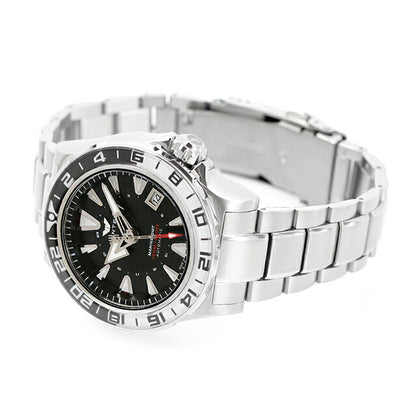 ケンテックス GMT 自動巻き 腕時計 ブランド メンズ 数量限定モデル S820X-01 アナログ ブラック 黒 日本製 S820X-01