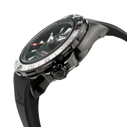 ケンテックス GMT 自動巻き 腕時計 ブランド メンズ 数量限定モデル S820X-03 アナログ グリーン ブラック 黒 日本製 S820X-03