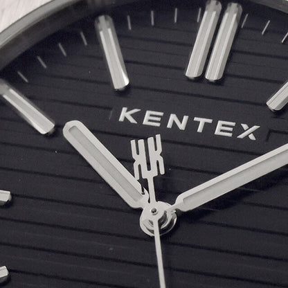 ケンテックス クラフツマン 時帆 35周年記念モデル 自動巻き 腕時計 ブランド メンズ Kentex S901X-03 アナログ 呂色 ろいろ ブラック 黒 日本製 S901X-03
