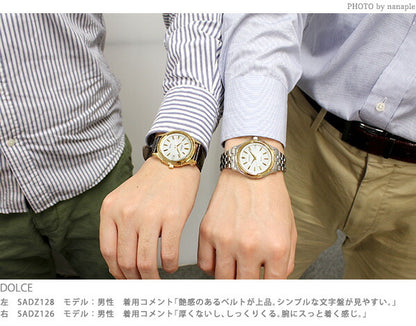 Seiko Dolce＆Exceline Solar Radio Waves SADZ123 SEIKO观看品牌男士