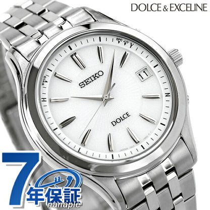 Seiko Dolce＆Exceline Solar Radio Waves SADZ123 SEIKO观看品牌男士