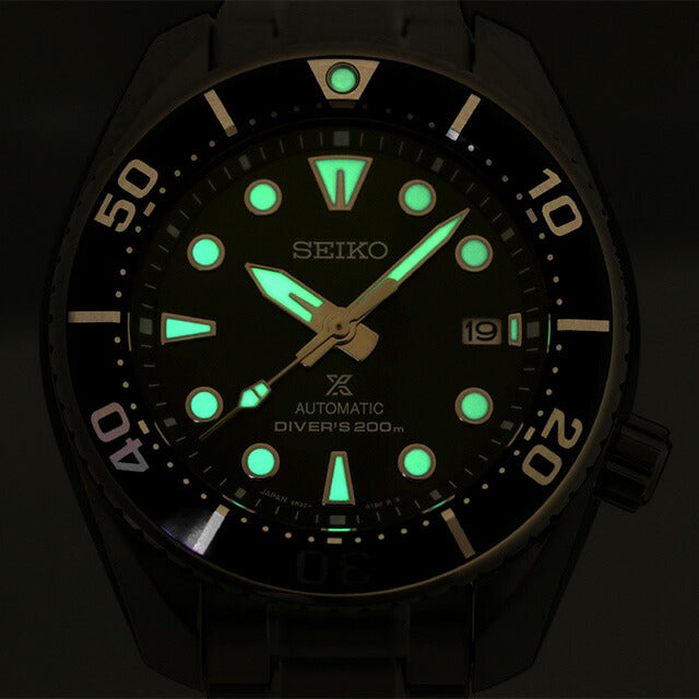 潜水员手表Seiko prospex Smou自动机械男士手表品牌SBDC083 Seiko Seiko Black