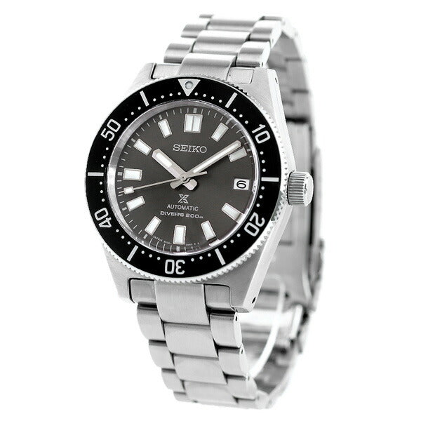 Seiko Prospex潜水有限型模型自动机械男士手表品牌SBDC101 Seiko Divers Watch Charcoal Gray