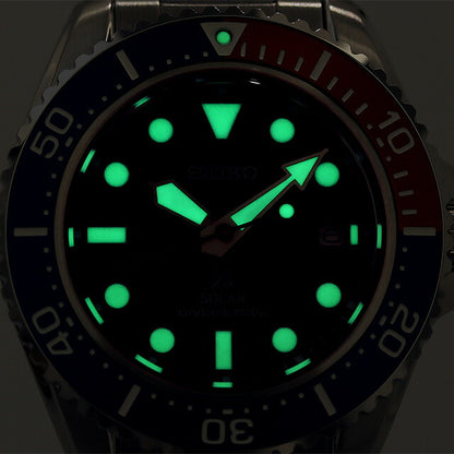 Seiko Prospex Diver Scuba Solar Divers Watch Made in Japan Men&