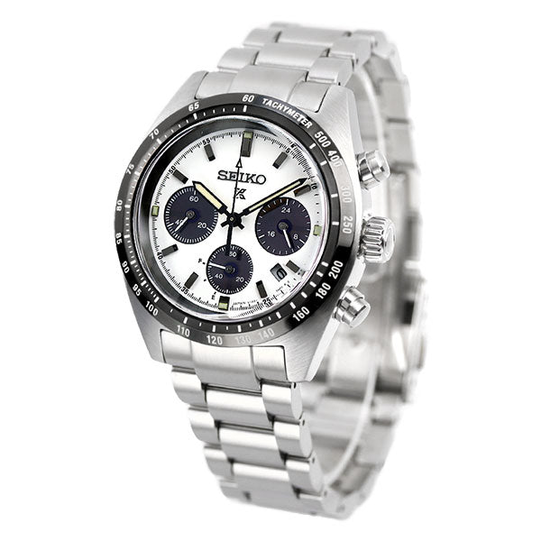 Seiko Prospex Speed ​​Timer Solar Chronograph Panda Dial Men&