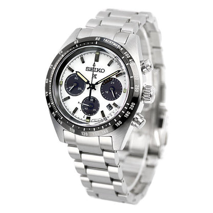 Seiko Prospex Speed ​​Timer Solar Chronograph Panda Dial Men&