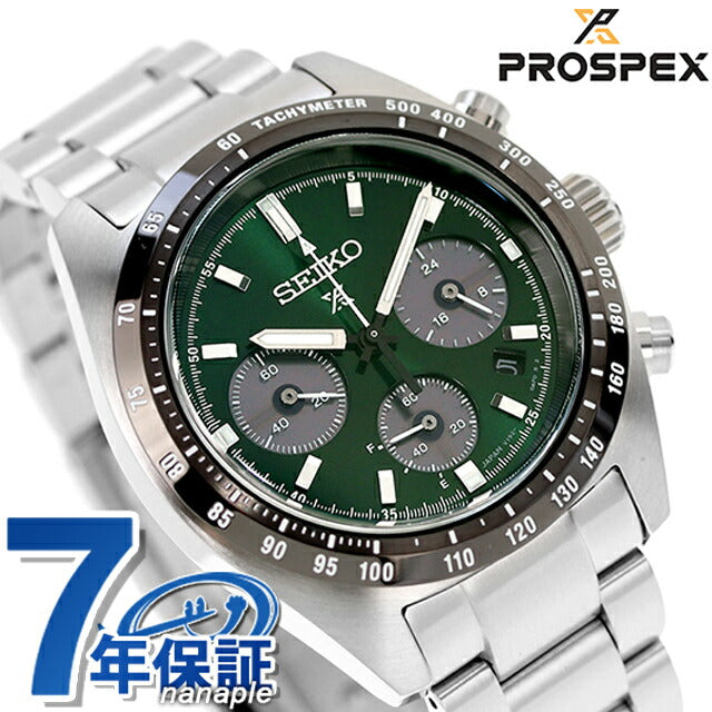 Seiko Prospex速度计时器太阳能计时码表常规型号太阳能观看品牌男士精工SBDL107