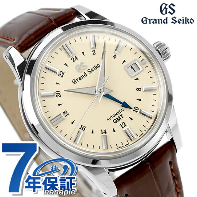 Grand Seiko 9S机械SBGM221精工优雅系列观看品牌男士39mm自动机械皮革腰带精工